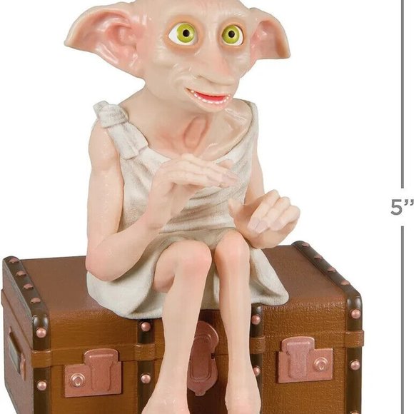 2023 Hallmark DOBBY The House Elf Harry Potter Magic Sound Ornament *NIB* - Picture 10 of 10